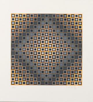 VICTOR VASARELY, serigraph, signed and marked 9/250.