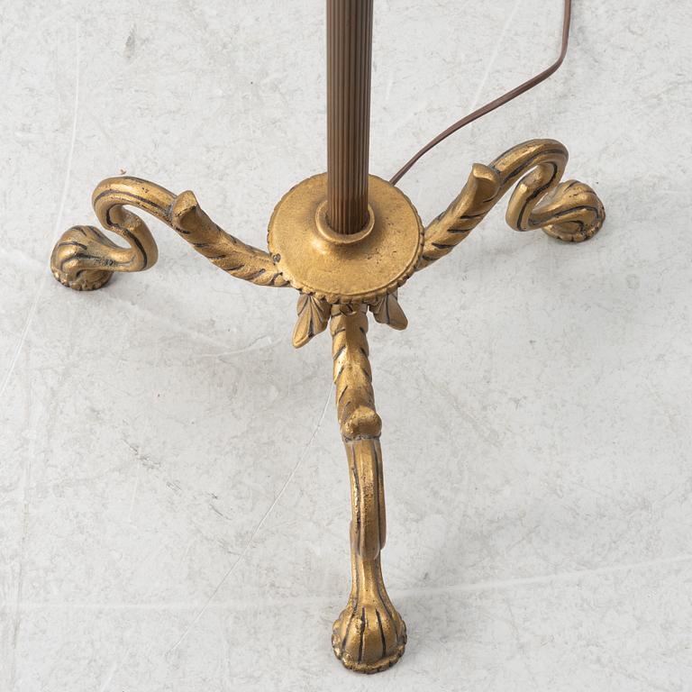 A floor lamp, 1940s.