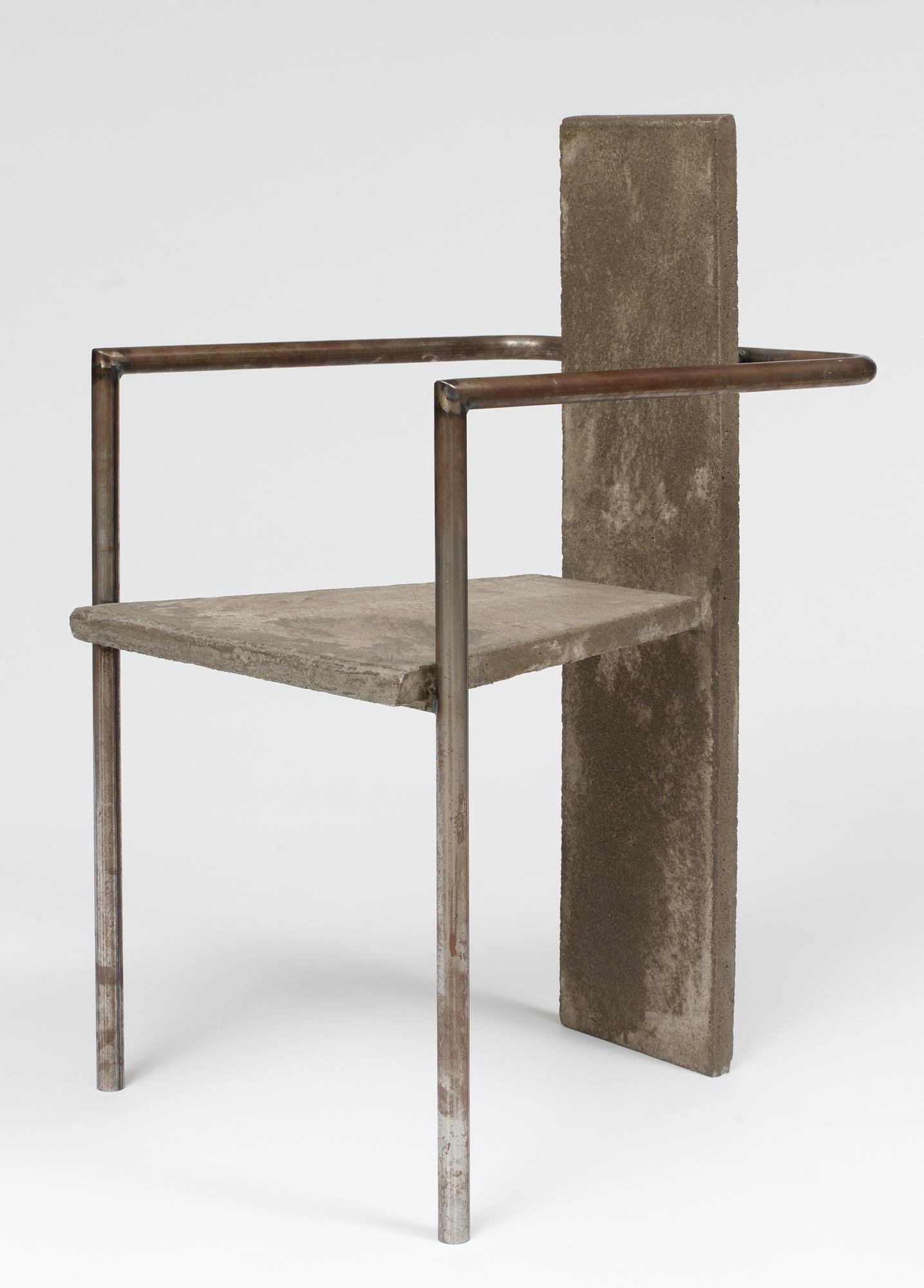 JONAS BOHLIN, karmstol, "Concrete", Källemo, cirka 1981.