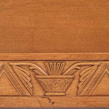 Carl Malmsten, an oak sideboard, Stockholm 1935.