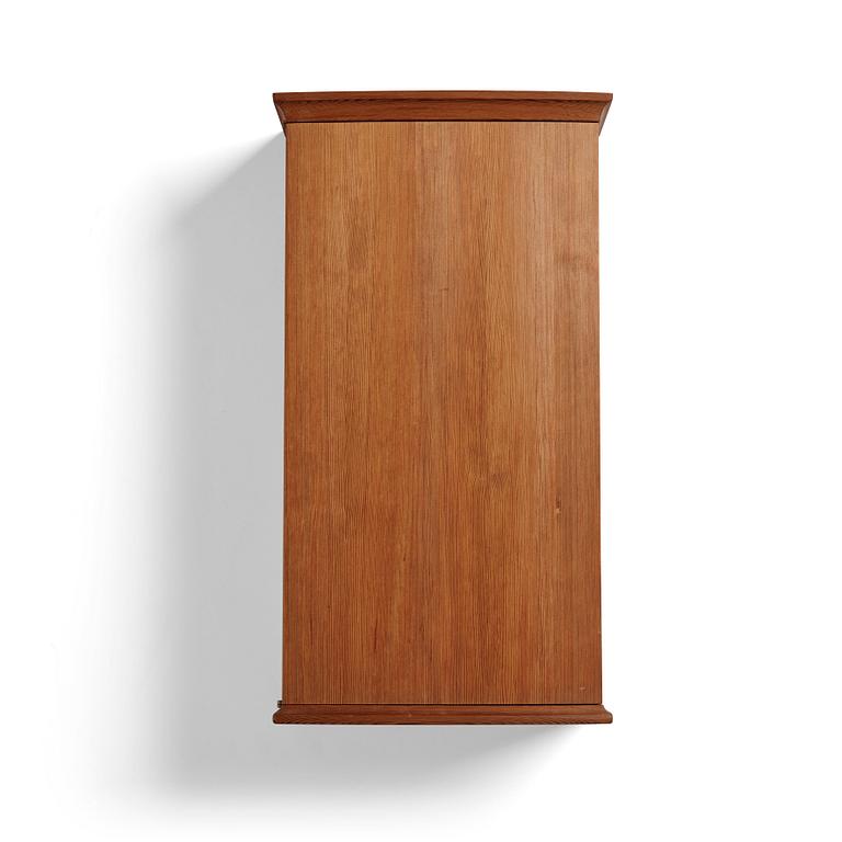 James Krenov, a wall cabinet, executed in his own workshop, Bromma, Sweden ca 1965.