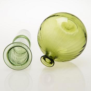 NANNY STILL Four Neptuna Glass Objects, Riihimäen Lasi Oy, 1965-66.