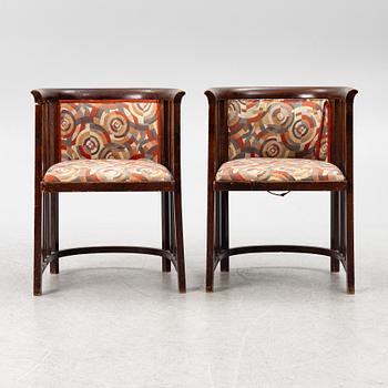 A three-piece sitting room suite, early 1900s.