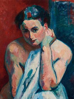 Henri Manguin, Porträtt av konstnärens fru Jeanne.