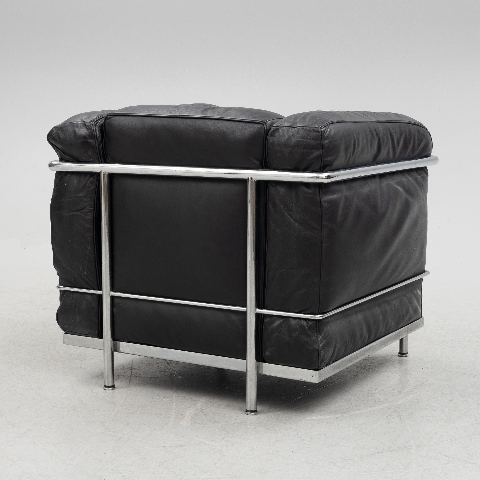Le Corbusier, lounge chair, Cassina, 'LC2', Cassina.