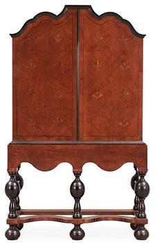 A Carl Malmsten mahogany cabinet, Nordiska Kompaniet, ca 1918.