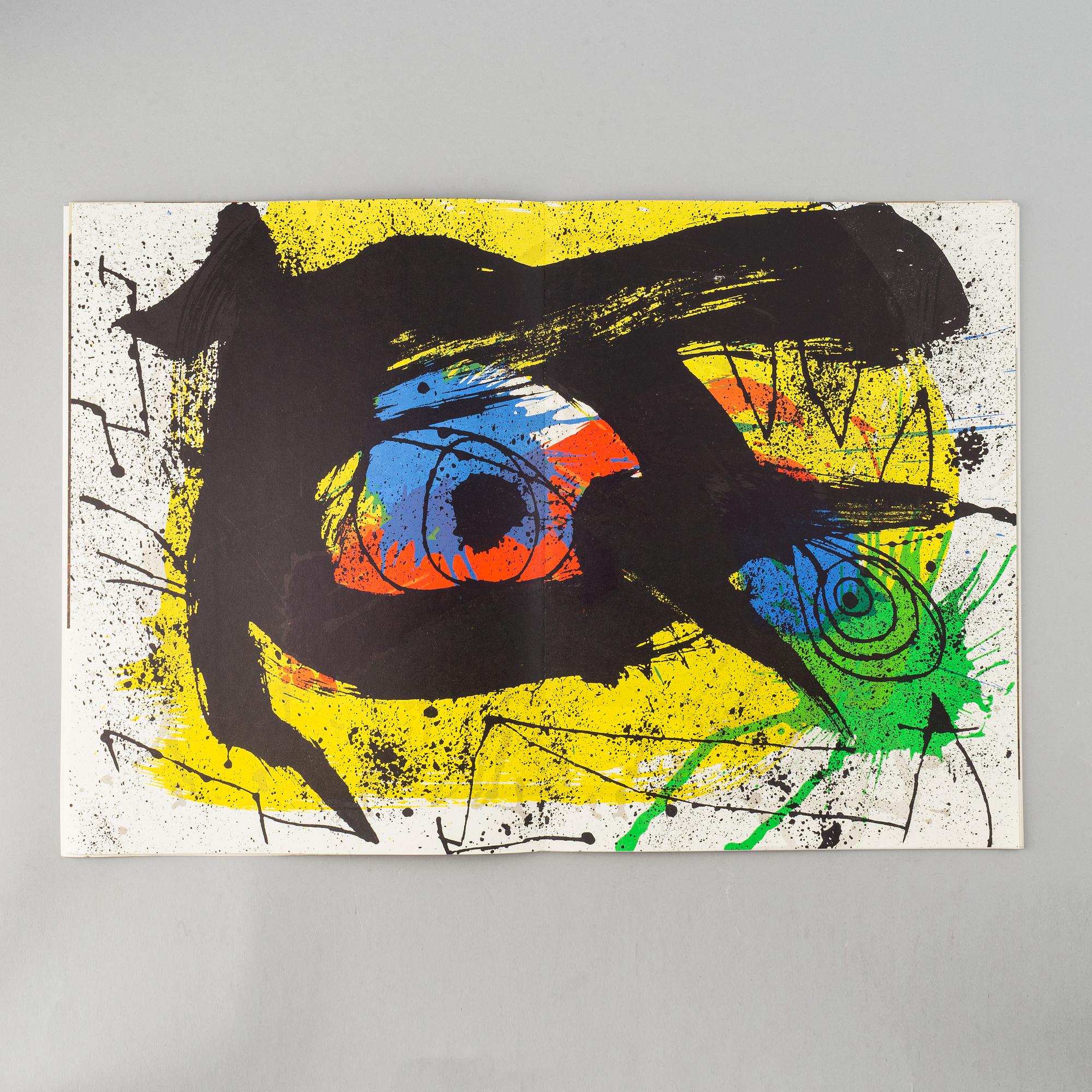 ART MAGAZINES, 3 numbers, Derrière le miroir, between 1970-1981.