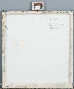 KAISA SOINI, öljy, vaha ja pigmentti kankaalle, a tergo sign. -04.