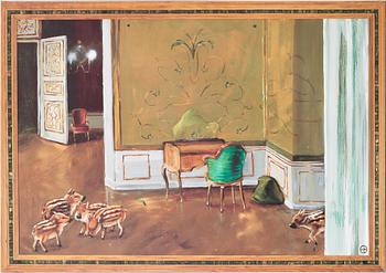 Ernst Billgren, "Besök hemma" from the IKEA Art Event series.
