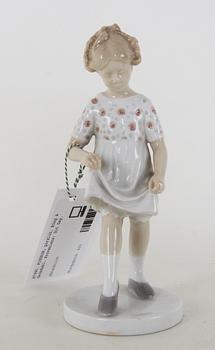 FIGURIN, porslin, Bing & Gröndahl. Proveniens: Git Gay.