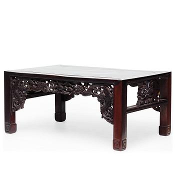 A Chinese kang table, early 20th Century.