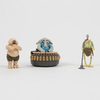 A lot of 39 Star Wars action figures by Kenner 1970/80s.