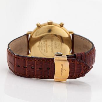 Eterna, Les Historiques, Moophase, wristwatch, 37.5 mm.