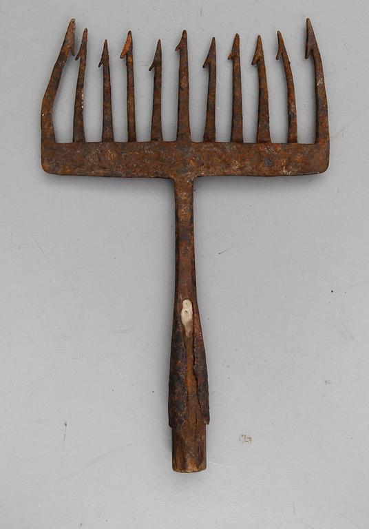 LJUSTER, smide, 1700-/1800-tal.