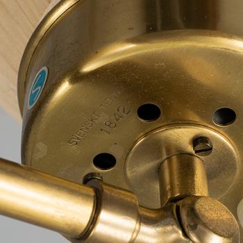 JOSEF FRANK, a model 1842 brass standard light from Svenskt Tenn.