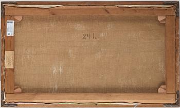 Carl Wilhelmson, "Strandlandskap" (Fiskebäckskil med Lysekils kyrka).