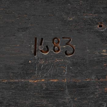 A Swedish Baroque Royal writing desk, by Hindrich von Hachten Ordered for the queen Hedvig Eleonora (1636-1715) 1683.