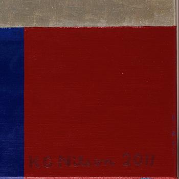 KG NILSON, oil on canvas, signed and dated 2011.