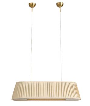279. Josef Frank, taklampa, "Sessionsbelysning" modell "G 2145", Firma Svenskt Tenn, 1950-tal.