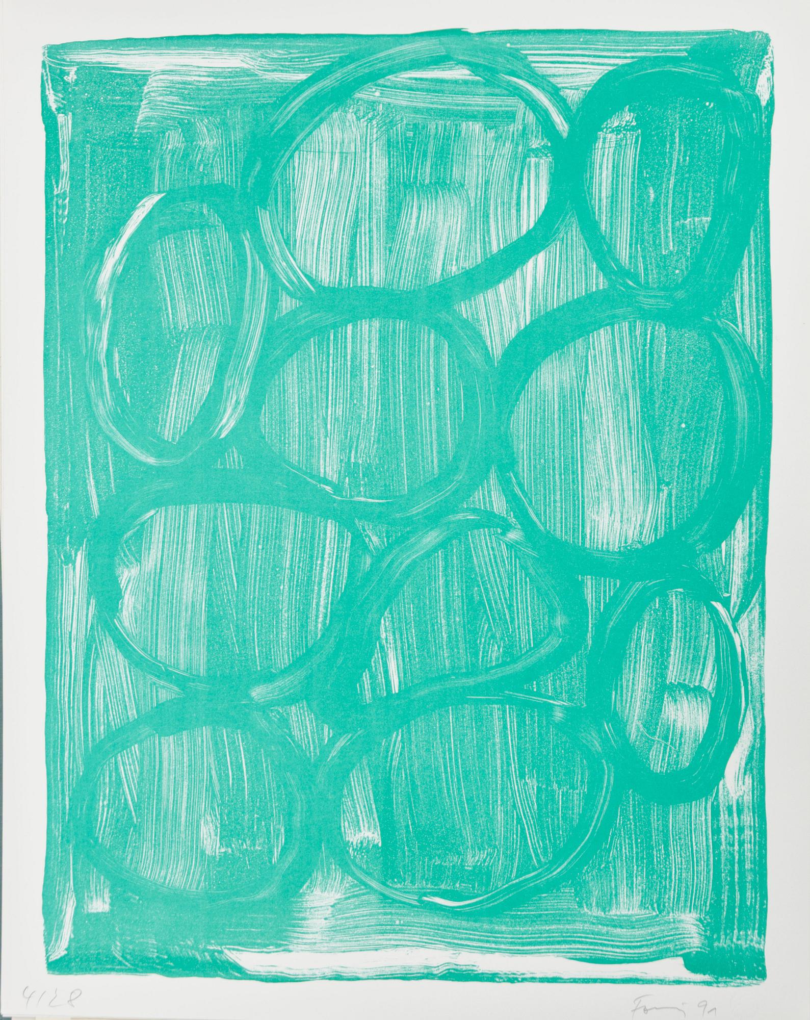 Günther Förg, The complete portfolio of 6 lithographs.