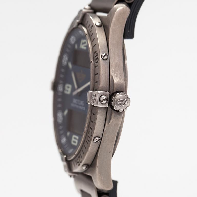 Breitling, Aerospace, wristwatch, 40 mm.