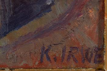 Knut Irwe, canvas, signed.