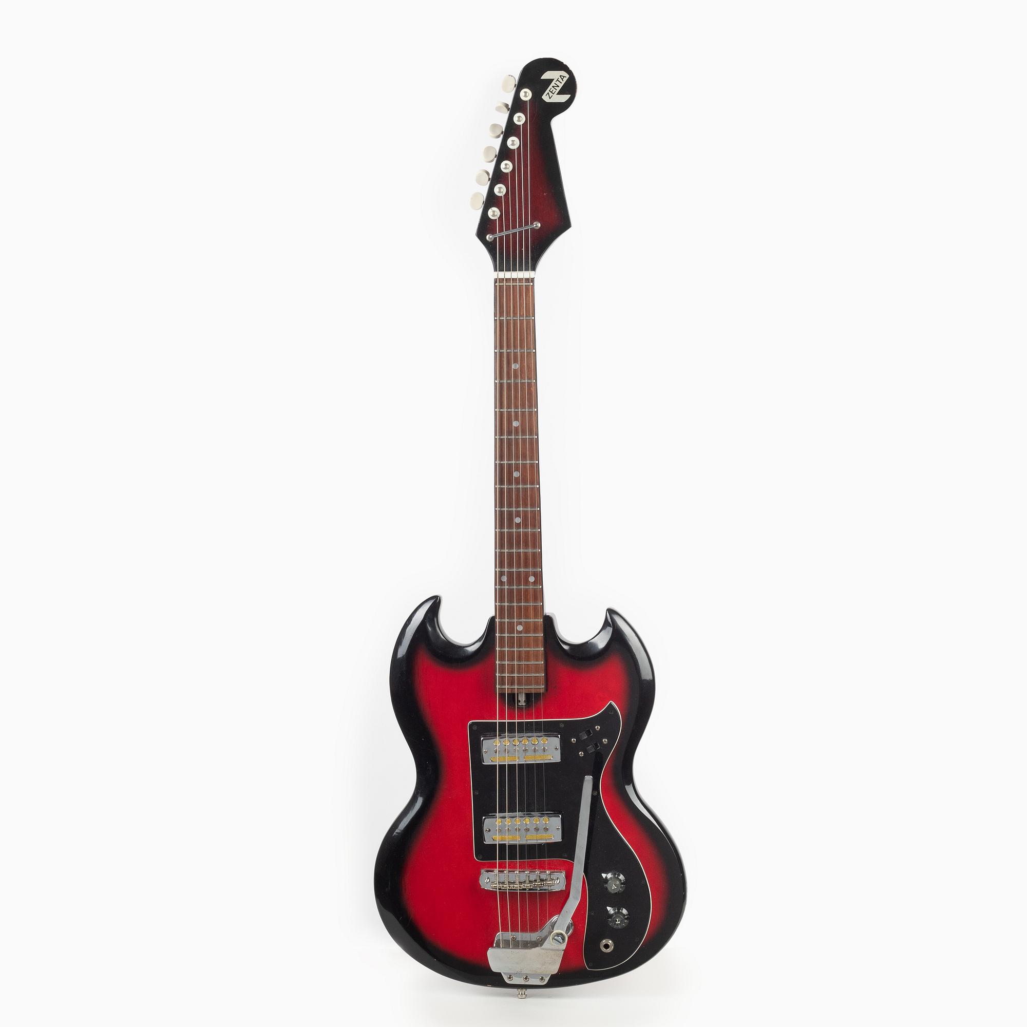 Zenta, "SG Style", electric guitar, Korea 1960-70.