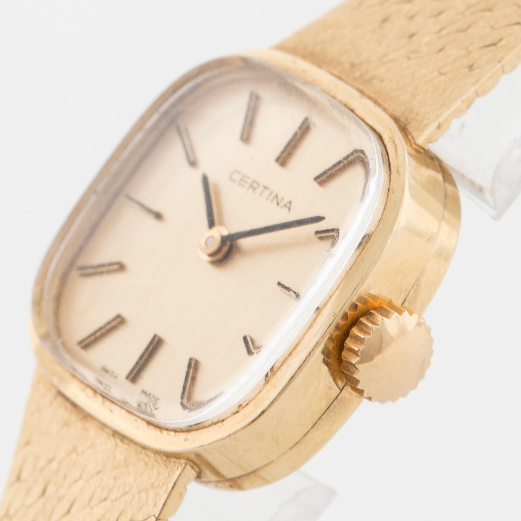 CERTINA, wristwatch, 19 mm.