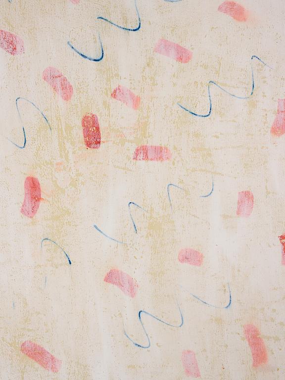 Magni Borgehed, signed and date 2013 verso. Mixed media on canvas.