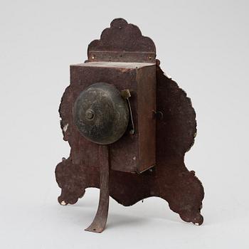 CLOCK WITH VERGE ESCAPEMENT, rococo, 18th century.