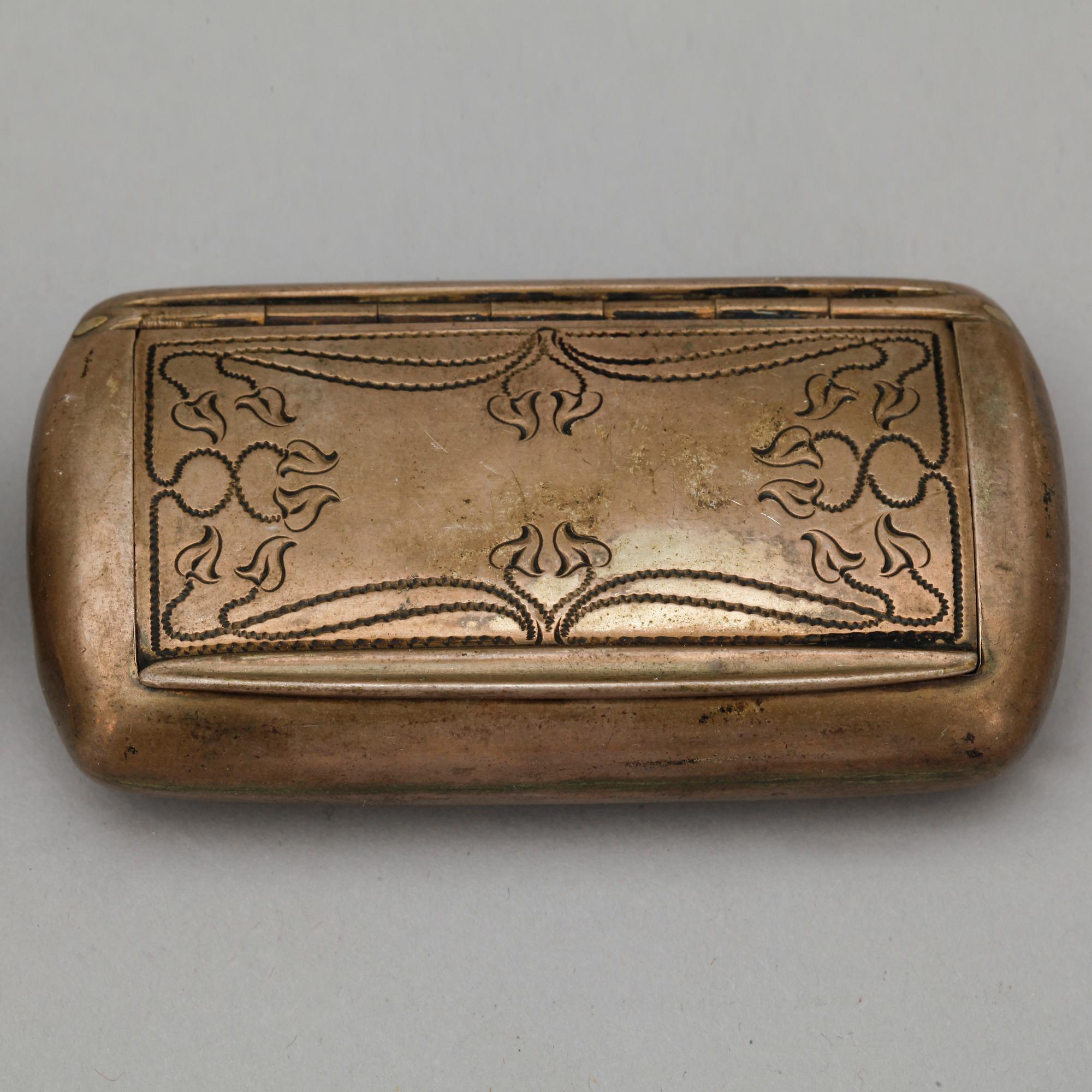 DOSOR, 7 stycken, silver, bland annat Sverige, 1800/1900-tal. Total vikt ca 324 gram.