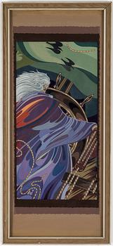 Helmer Åslund(ÅSÖ) · HELMER ÅSLUND(ÅSÖ), gouache. Signerad.
