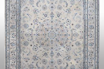 Matta, Nain, part silk, 6Laa, ca 240 x 165 cm.