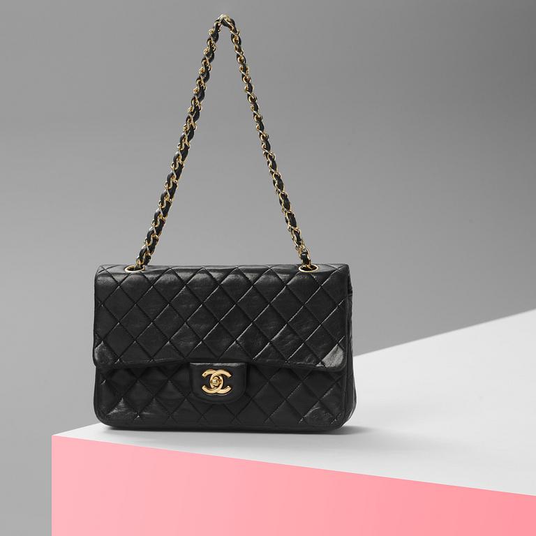 HANDVÄSKA, "Flap-bag", Chanel.