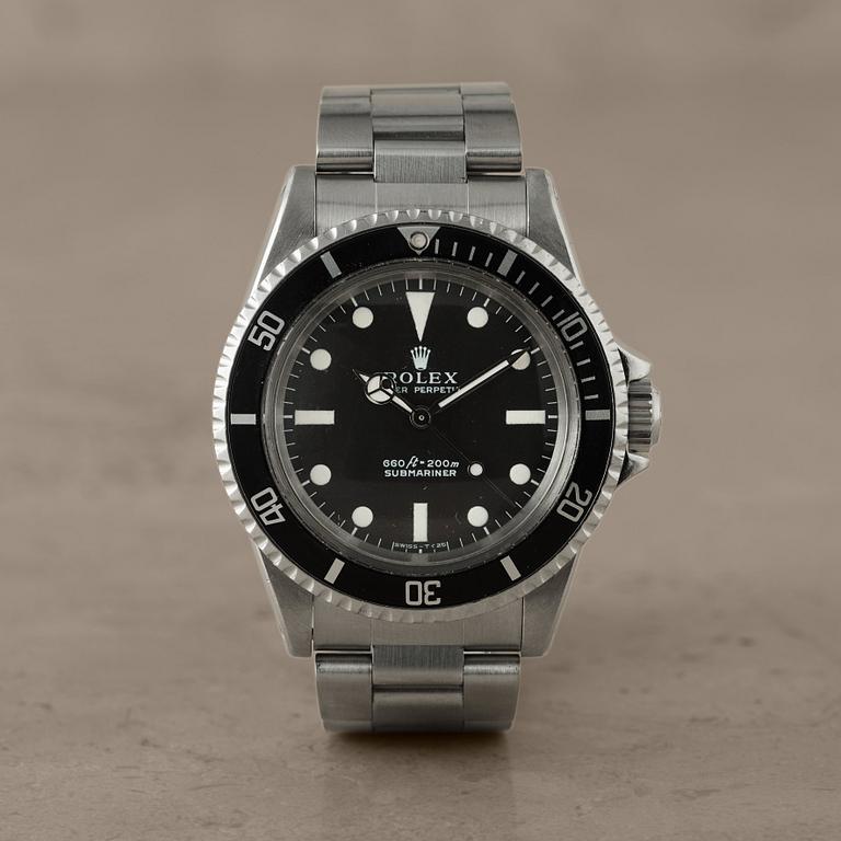 ROLEX, Oyster Perpetual, Submariner (660ft=200m, SWISS-T25), armbandsur, 39 mm,