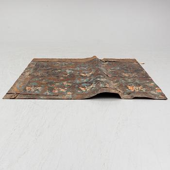 TAPET /GYLLENLÄDER, Holland, 1700-talets början.