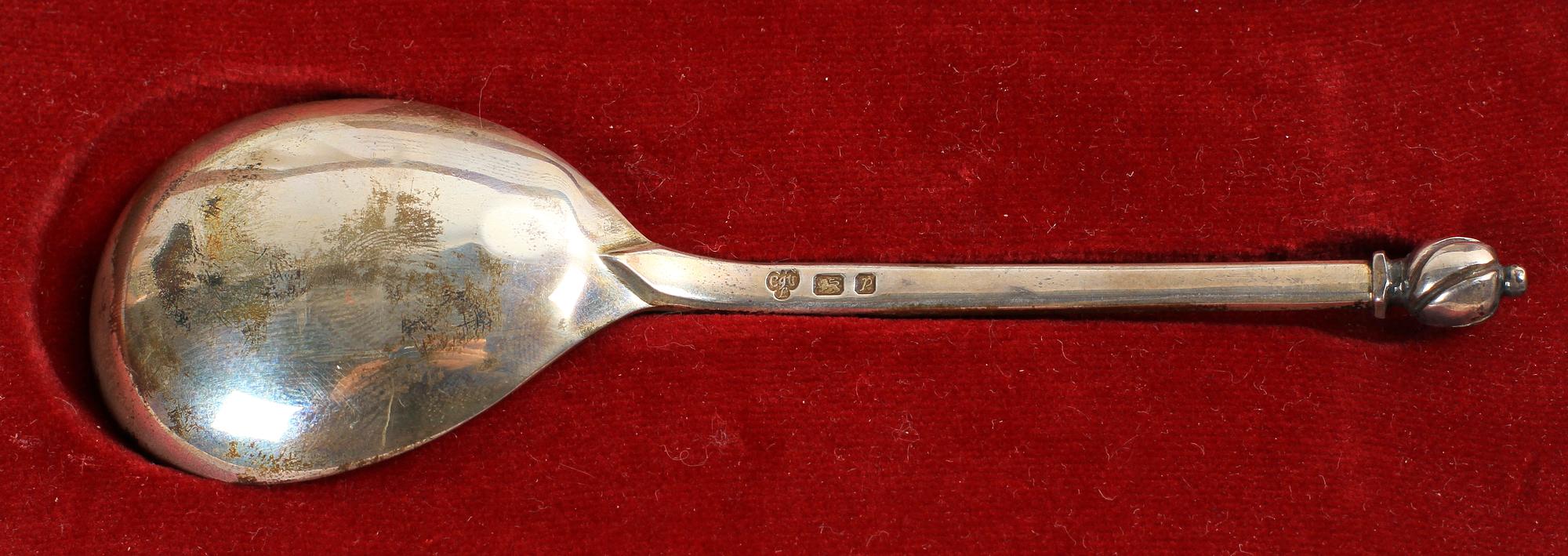 MINNESSKED, silver, London, 1970.