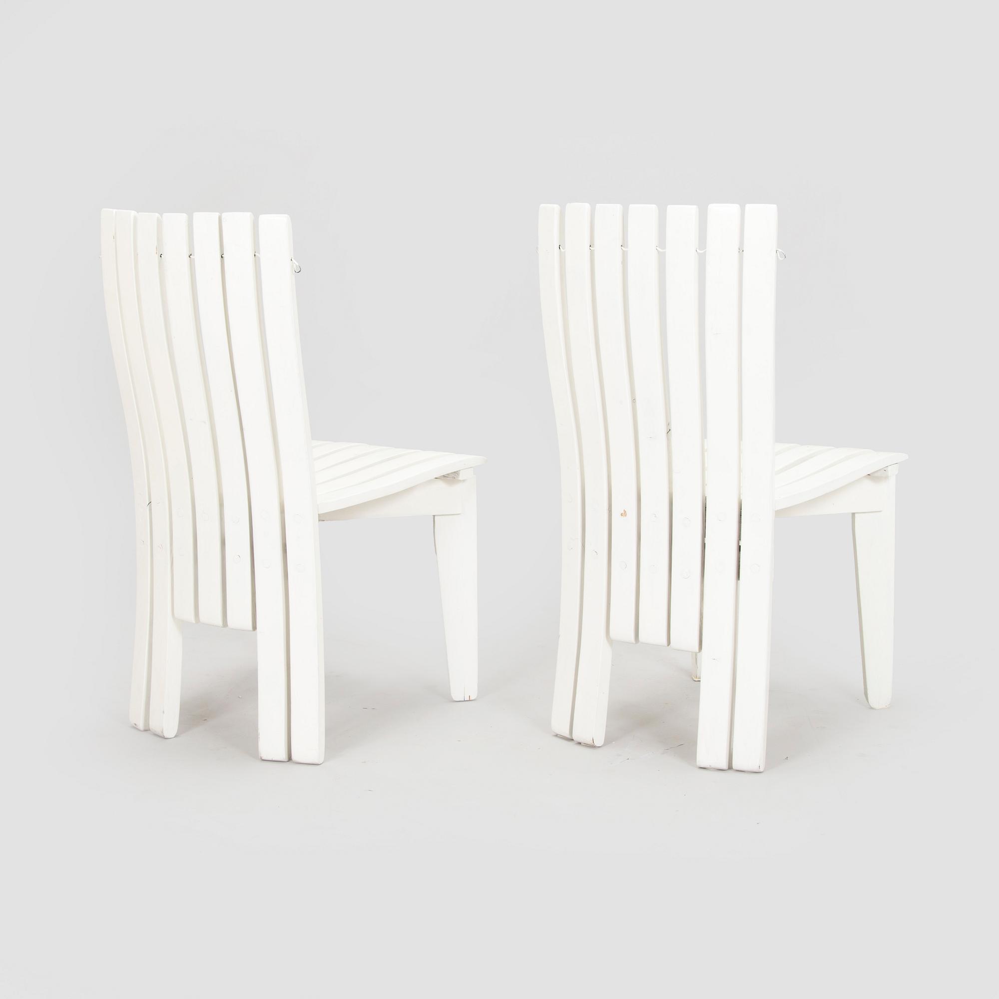 Alvar & Aino Aalto, Tuoleja 2 kpl, "Aurinko"-sarja, 1960/70-luku.