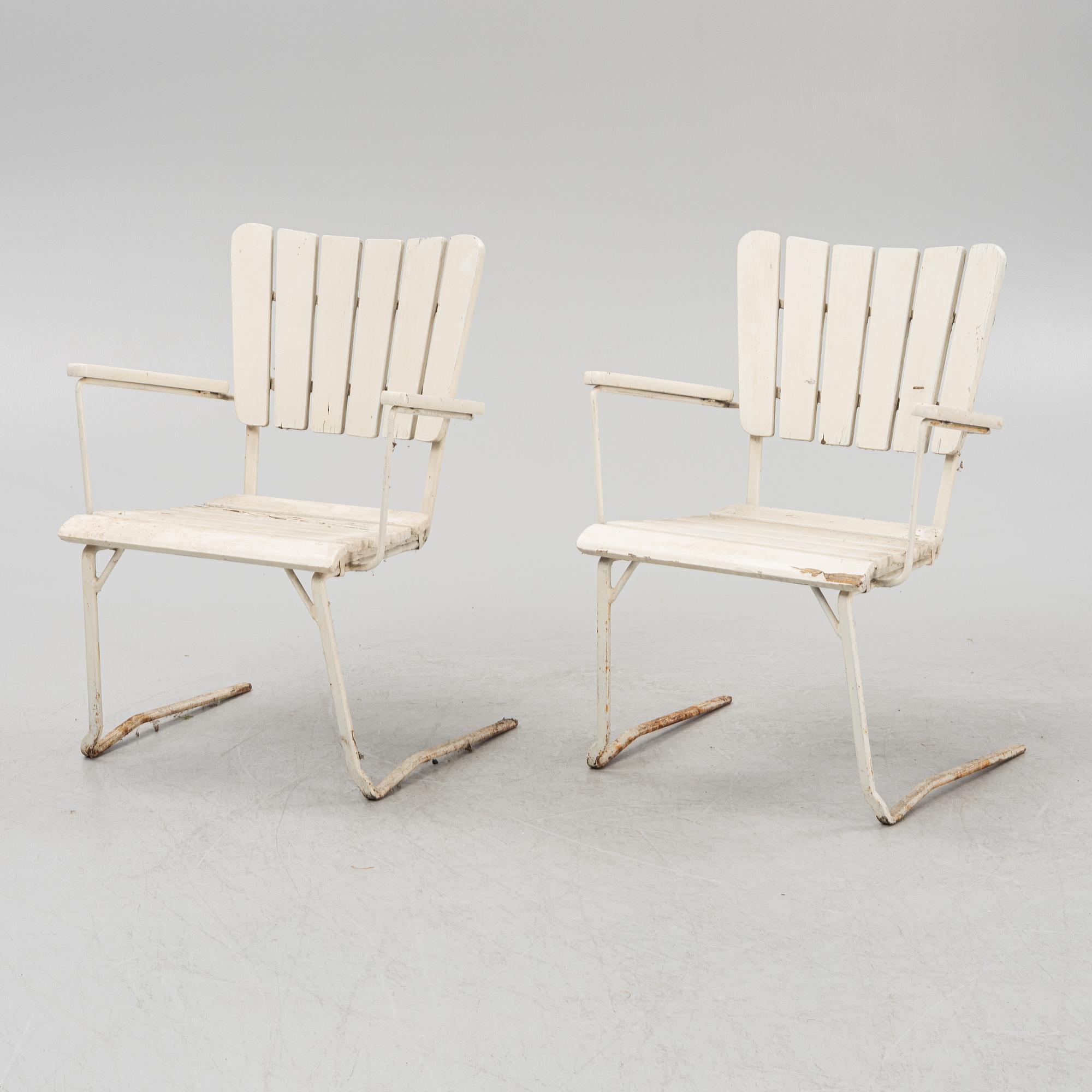 Trädgårdsgrupp, 5 delar, 1900-talets andra hälft.