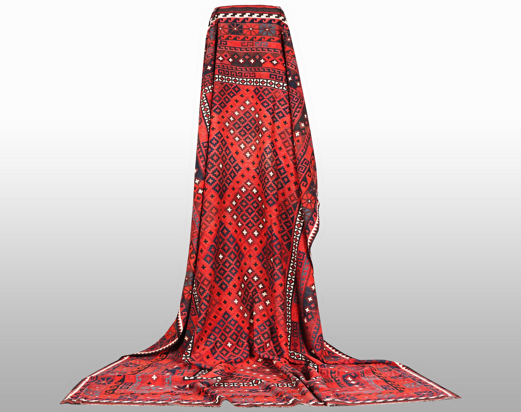 Carpet, Afghan, ca 429 x 255 cm.