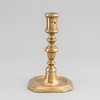 LJUSSTAKE, brons, 1600-tal.