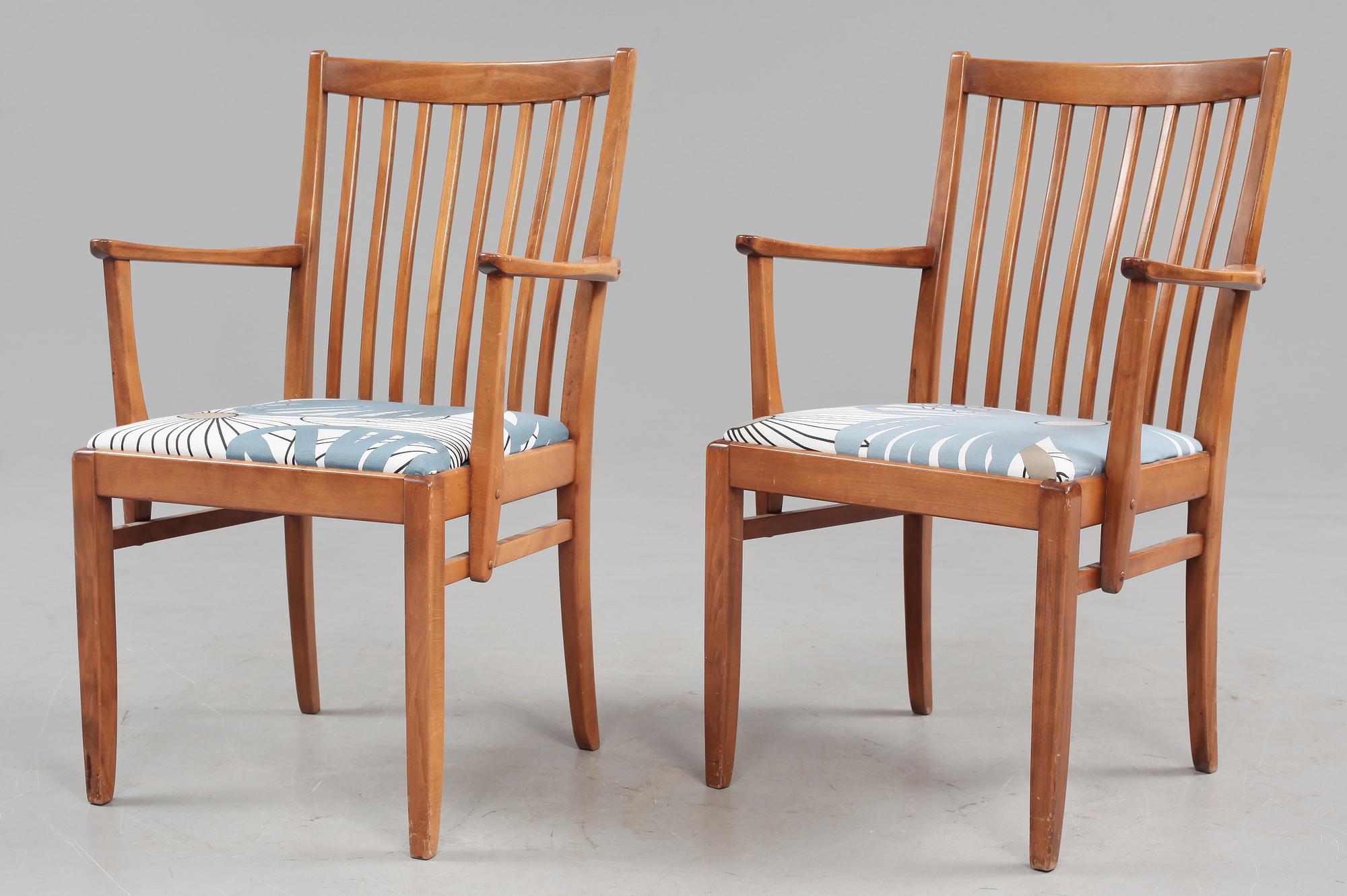 KARMSTOLAR, Lammhults möbler, 1960-tal.