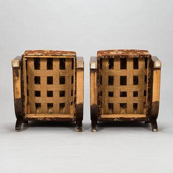A pair of 1930's '3796' armchairs for Oy Ekwall Ab.