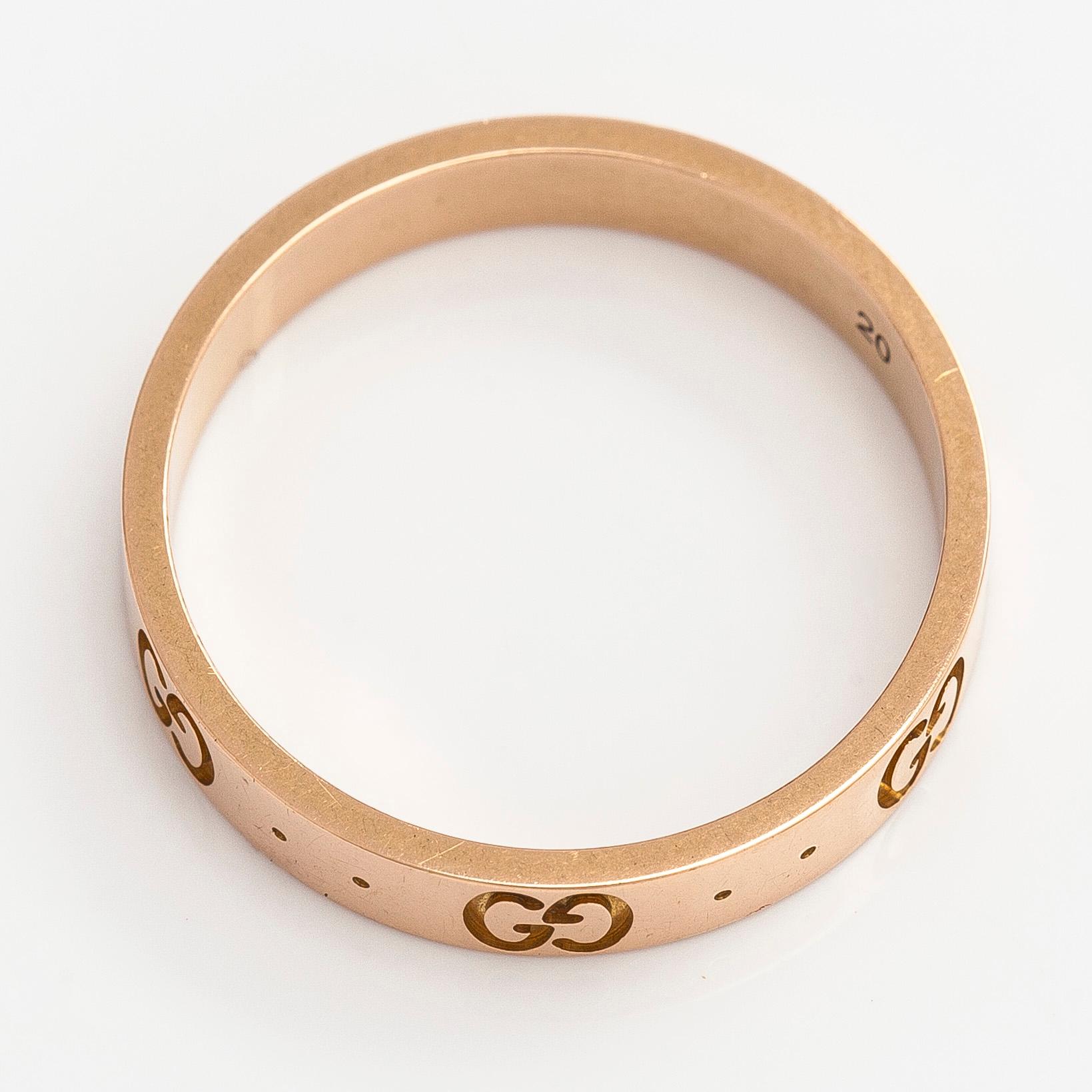 Gucci, sormus "Gucci Icon", 18K kultaa.