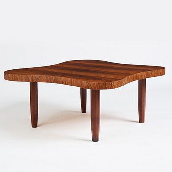 Sten Blomberg, attributed to, coffee table, Meeths, Swedish Modern 1940s.