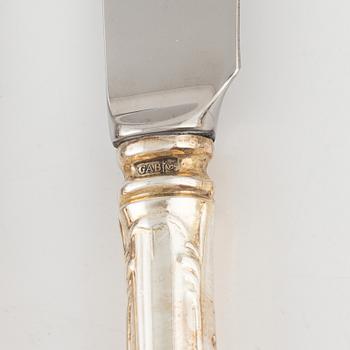 A 68-piece silver cutlery set, Prins Albert, GAB, Eskilstuna, 1982-83.