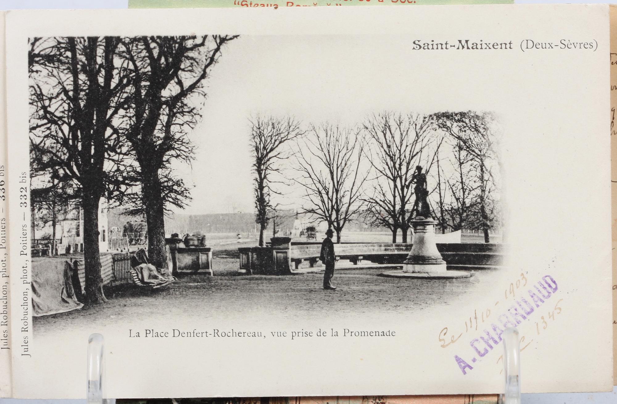 PARTI VYKORT, omkring sekelskiftet 1900.