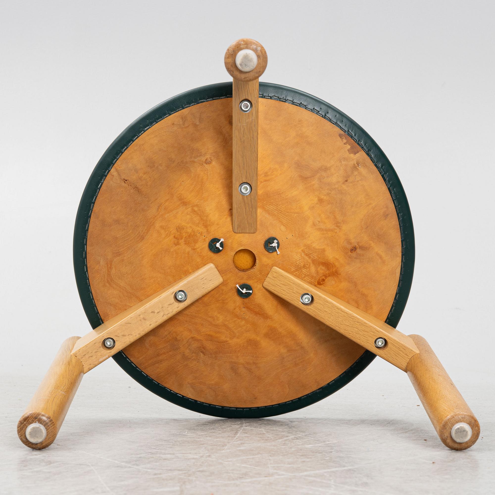 Uno & Östen Kristiansson, pall, Luxus, Vittsjö Möbelfabrik, 1960-tal.