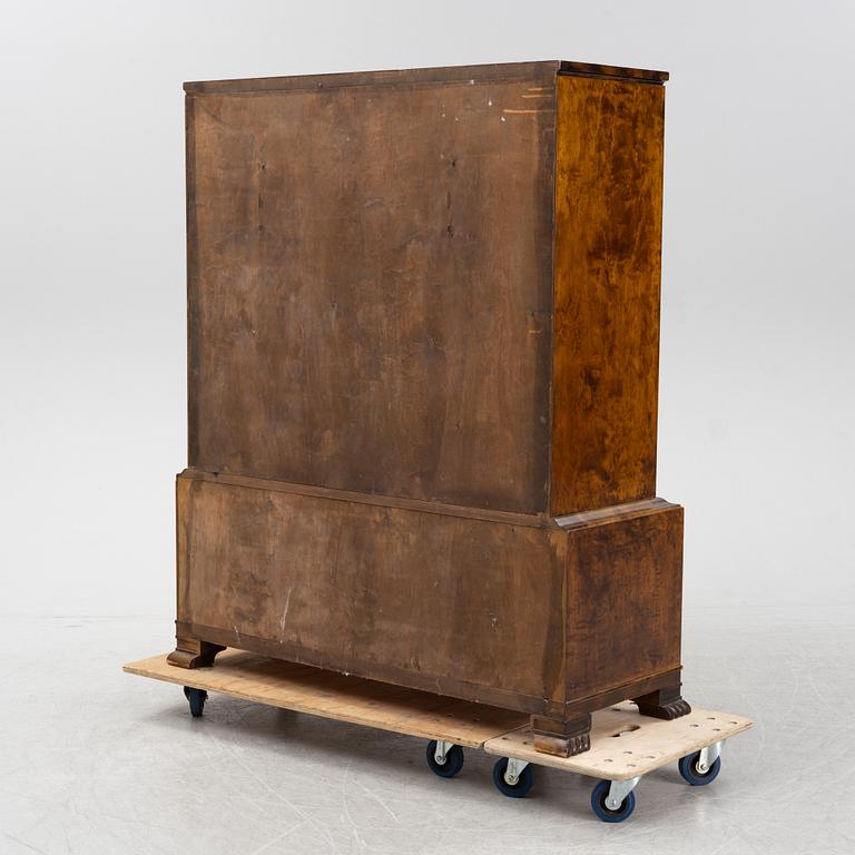 A birch cabinet, 1930's.