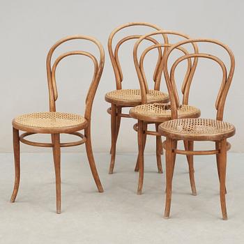 STOLAR, 4 st, Thonet, 1900-talets början.